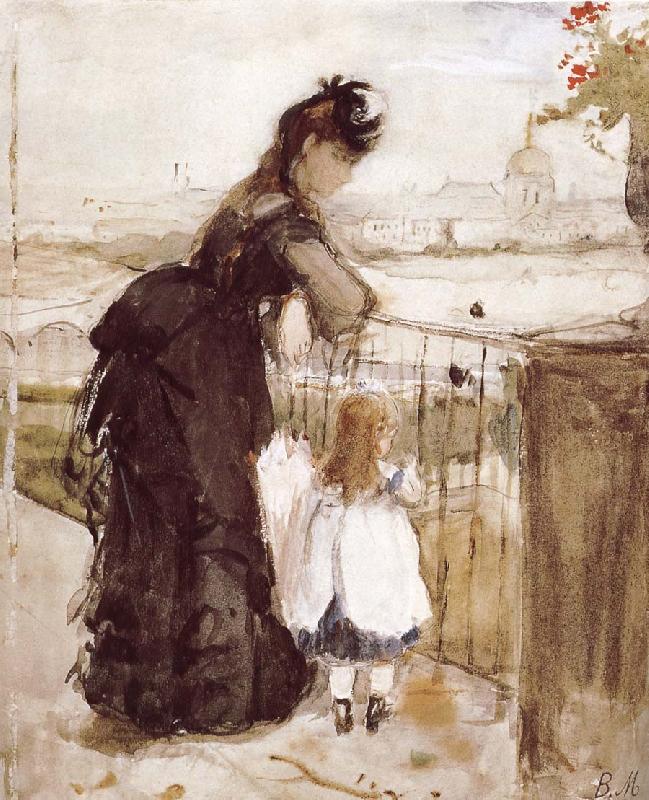Berthe Morisot Balcony China oil painting art